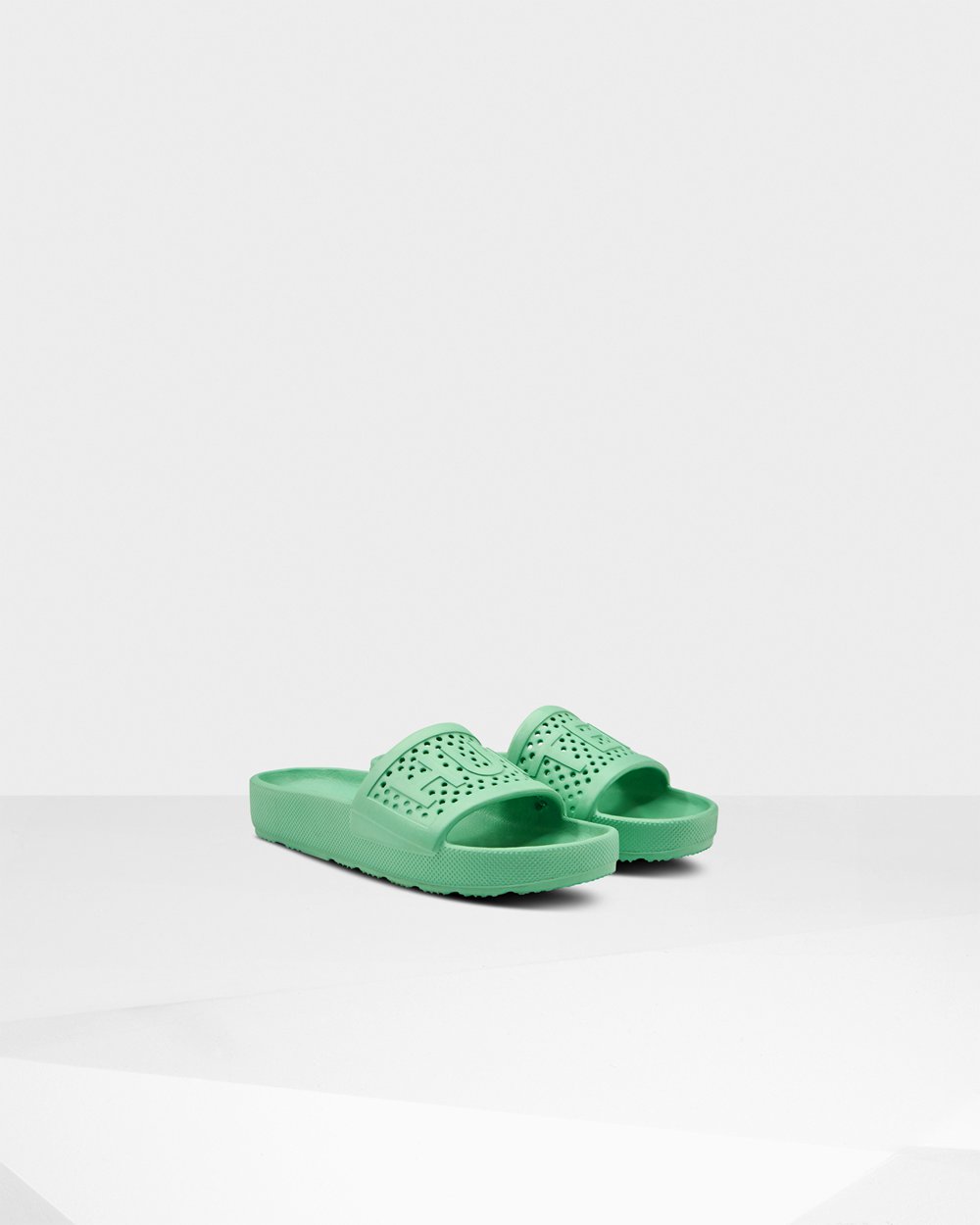 Chinelos Hunter Feminina Verdes - Original Lightweight Moulded - 09XJNLHKW